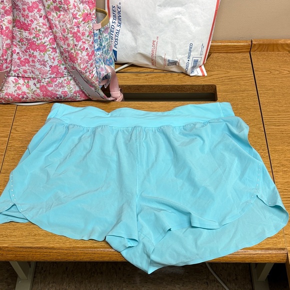 Light Blue lululemon Athletic Shorts - Picture 1 of 7